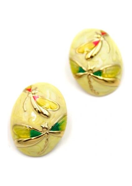 Yusufçuk Küpe - Sarı