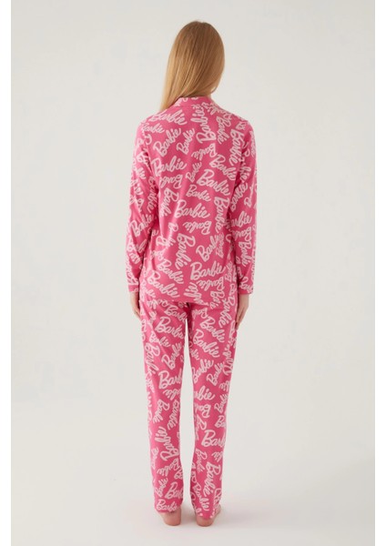 Barbie 1767-S Kadın Gömlek Yaka Pijama Takımı indirimleri
