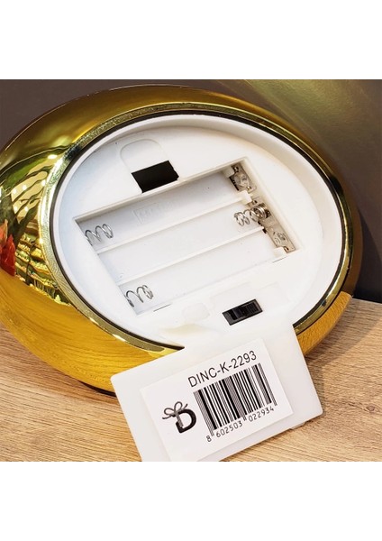 Dekoratif Gold Pilli Mum modelleri