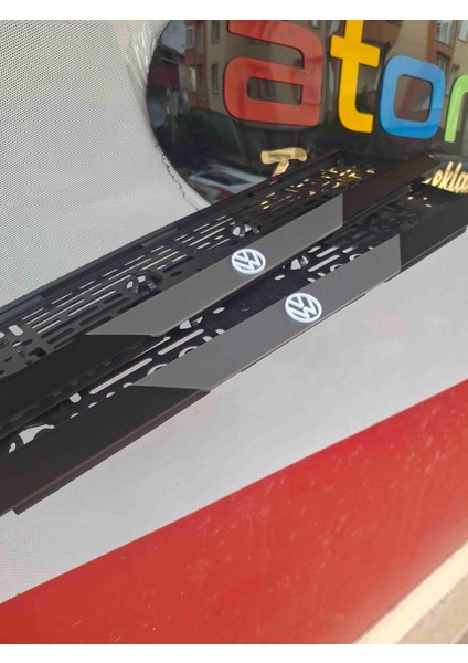 Volkswagen Uyumlu Lazer Kesim Pleksi Plakalık