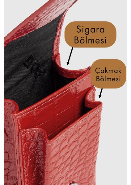 AR-004 Hakiki Deri Sigaralık modelleri