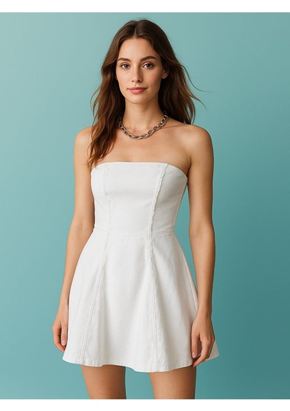 Cordelıa Mini Straplez Elbise
