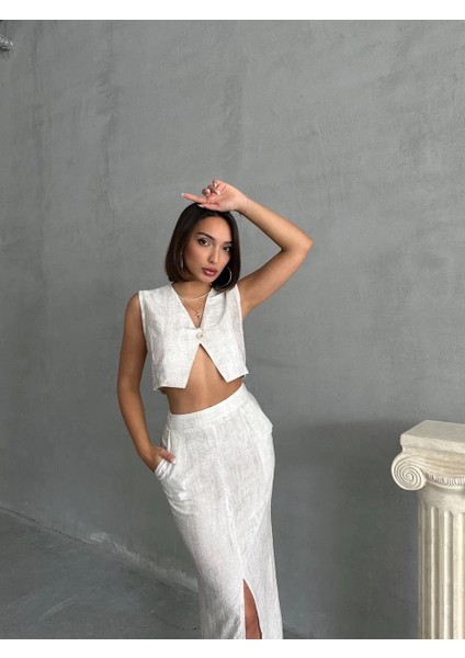 Çilek Takım Etek Yelek indirimleri