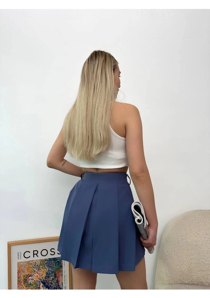 Pileli Atlas Mini Etek S24820 indirimleri