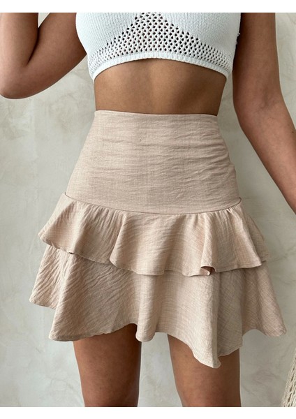 Vnlu Fırfırlı Etek S24681 fırsatları