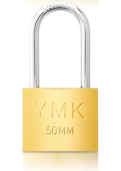 Eko Sarı Boyalı Uzun Kancalı Asma Kilit 50MM fiyatları