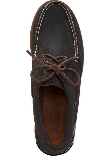 Koyu Kahve Erkek Günlük Ayakkabı Sebago Acadıa Suede Waxed modelleri