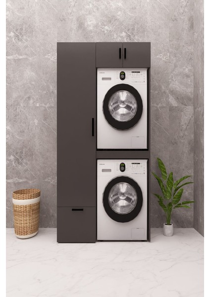 Mdf Çamaşır Makinesi ve Kurutma Makinesi Dolabı Ütü Masalı fırsatları