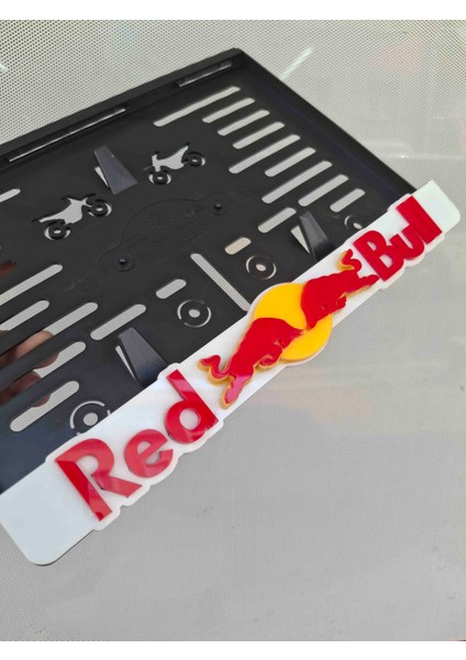 Redbull Uyumlu Motosiklet Plakalık