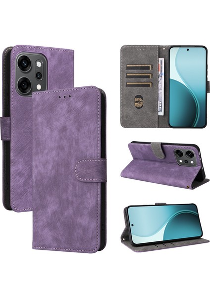Oppo Reno 14 5g Cüzdan Telefon Kılıfı, Rfıd Engellemeli Kredi Kartı Tutucu, Premium Pu Deri Flip Folio Kılıf Cüzdan ve Kickstand Koruyucu Kılıf Oppo Reno 14 5g (Yurt Dışından)