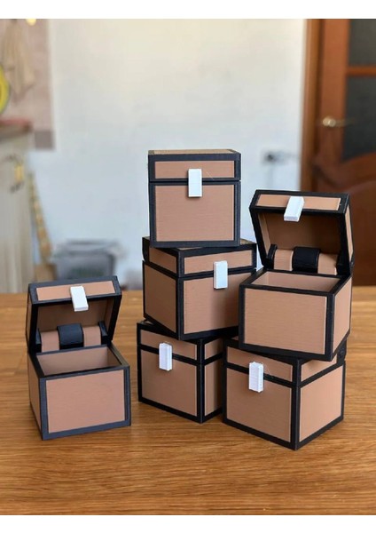 Minecraft Sandık - Masa Üstü Dekoratif modelleri