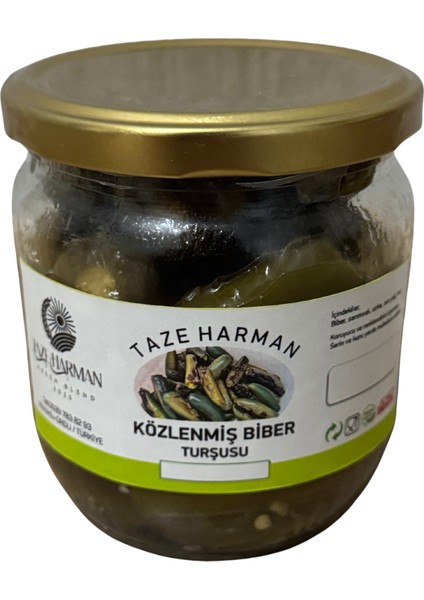 Közlenmiş Balık Biber Turşusu