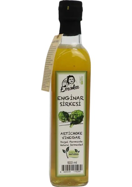 Enginar Sirkesi Cam Şişe 500ML