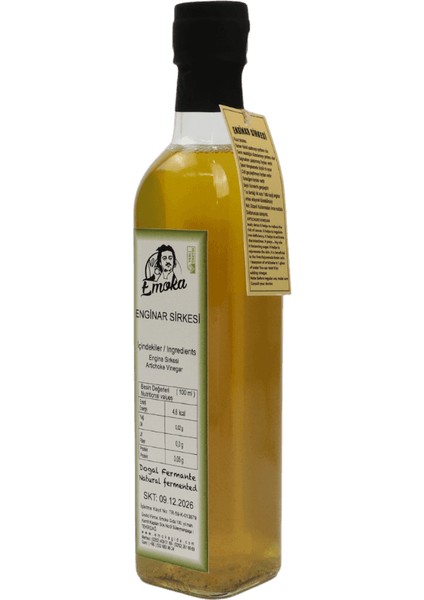 Enginar Sirkesi Cam Şişe 500ML modelleri
