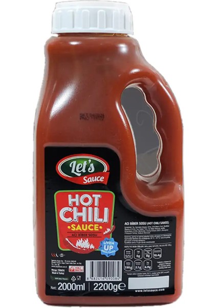 Hot Chili Sauce Sıvı Sos 2000 ml