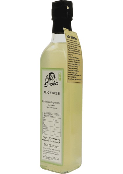 Doğal Alıç Sirkesi Cam Şişe 500ML fiyatları