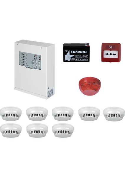 Yangın Alarmı 8 Li