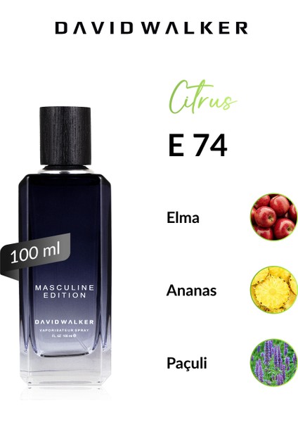 E74 Parcorus 100 ml Erkek Parfüm | Citrus