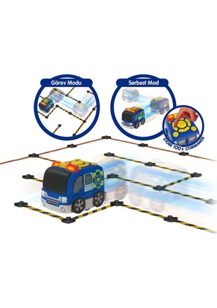 Tooko Programlanabilen Polis Aracı Oyun Seti