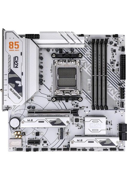 Cvn B850M Gamıng Frozen V14A Ddr5 8400MHZ Matx Am5 Gaming (Oyuncu) Anakart fiyatları