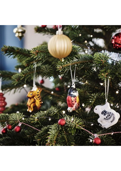 Ağaç Süsü, Çok Renkli, 3 Adet fiyatları