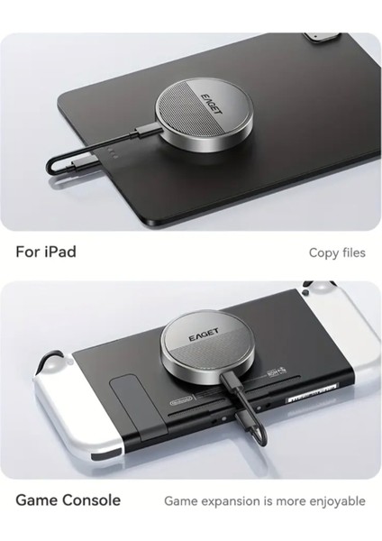 22302242 M.2 Nvme Ssd Muhafaza Kutusu Magsafeli 3.2 Gen2 10Gbps Süper Hızlı Magsafe Yapışkanlı Manyetik Telefon Tablet Macbook ipad Laptop Type-C Girişli Tüm Cihazlara Uyumlu Son Nesil Teknoloji fırsatları