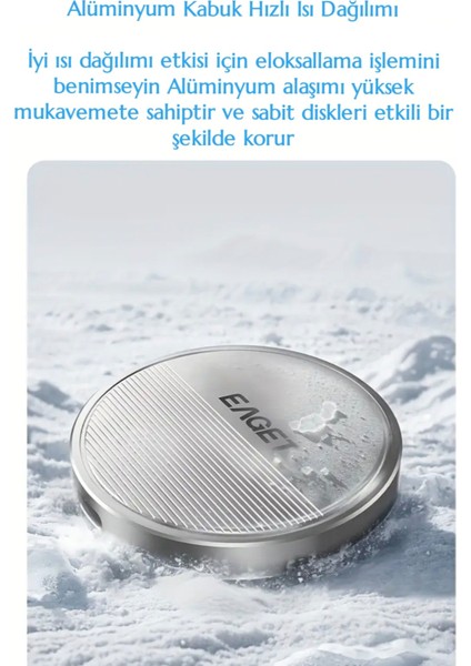 22302242 M.2 Nvme Ssd Muhafaza Kutusu Magsafeli 3.2 Gen2 10Gbps Süper Hızlı Magsafe Yapışkanlı Manyetik Telefon Tablet Macbook ipad Laptop Type-C Girişli Tüm Cihazlara Uyumlu Son Nesil Teknoloji