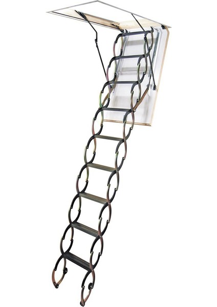 Akordeon Metal Çatı Merdiveni 70X100 Cm