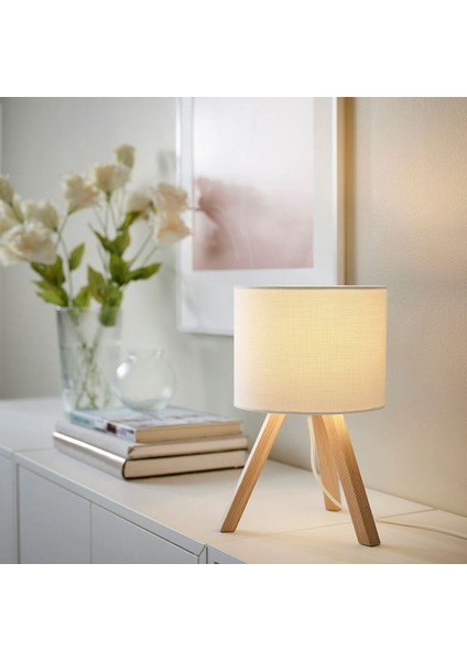 Masa Lambası, Dişbudak-Beyaz, 18X30 cm modelleri