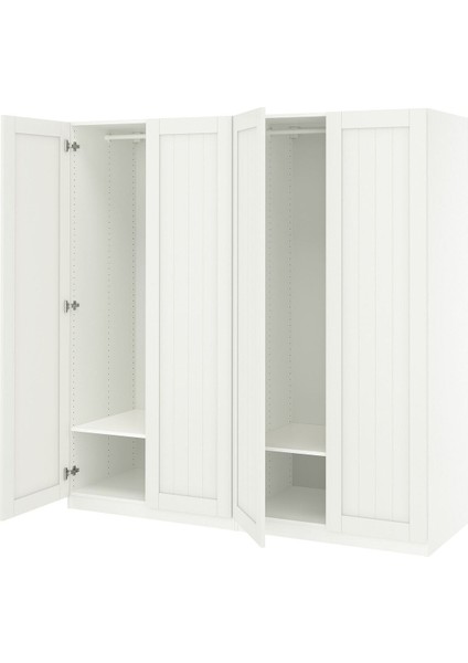 Pax Gardırop, Beyaz, 200X60X201 cm