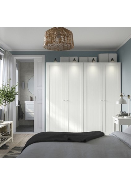 Pax Gardırop, Beyaz, 200X60X201 cm fiyatları