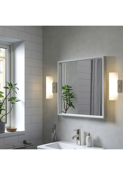 Duvar Aynası, Beyaz, 65X65 cm modelleri