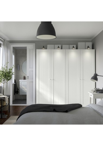 Pax Gardırop, Beyaz, 200X60X201 cm fiyatları