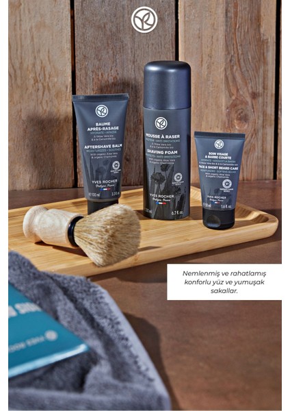 Ferahlatıcı Yatıştırıcı ve Canlandırıcı Tıraş Köpüğü,balsamı ve Sakal Bakım Kremi Rutin Seti modelleri
