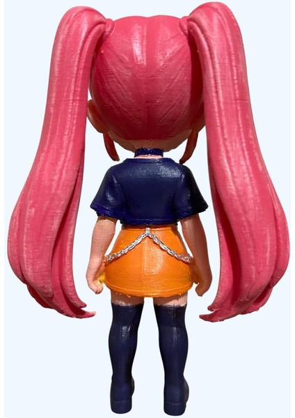 Kpop Hunterix Demon Hunters Tarzı Mira | 3D Baskı Figür – El Boyama & Cilalı Koleksiyon Parçası modelleri