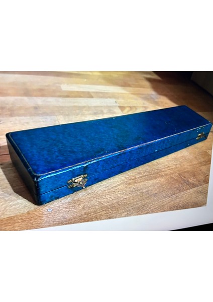 Paris Damgalı Fransız Gümüş Kaplama Servis Seti - Kutu Ölçüsü 36 cm x 10 cm