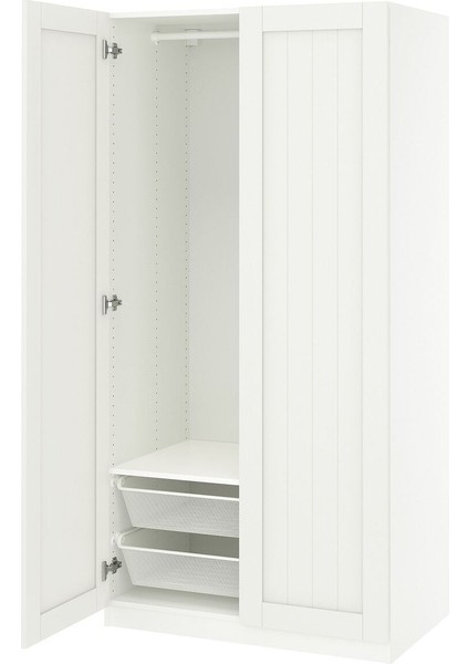 Pax Gardırop, Beyaz, 100X60X201 cm