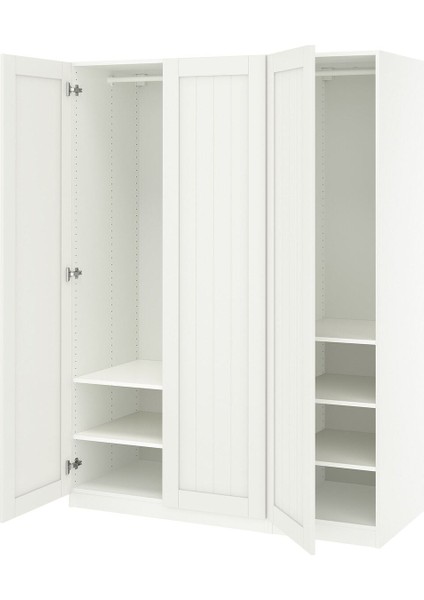Pax Gardırop, Beyaz, 150X60X201 cm