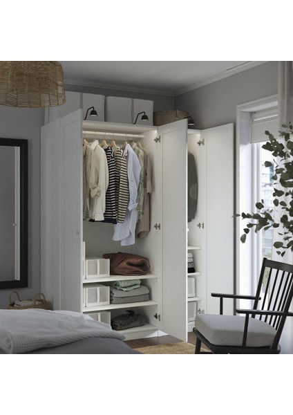 Pax Gardırop, Beyaz, 150X60X201 cm modelleri
