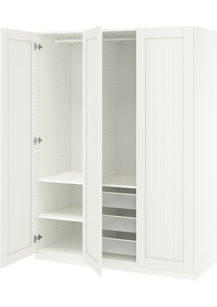 Pax Gardırop, Beyaz, 150X60X201 cm