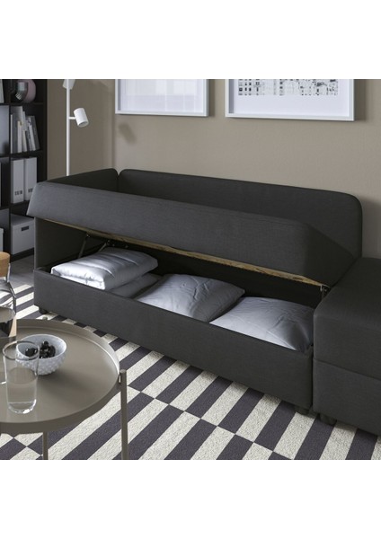 2'li Kanepe ve Puf, Vissle Koyu Gri fırsatları