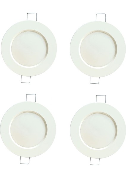 Sıva Altı Panel LED Beyaz Işık 4 Adet