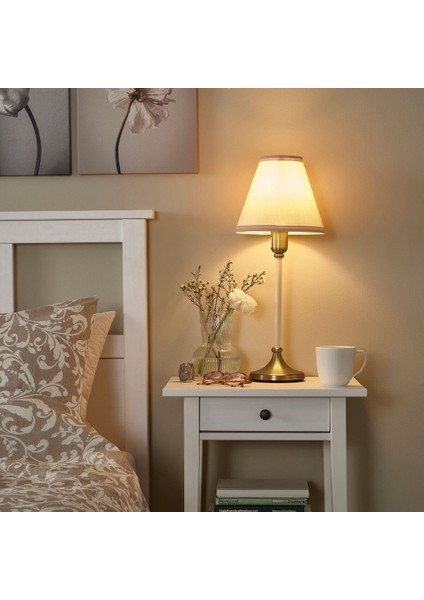 Masa Lambası, Pirinç-Bej, 54 cm fiyatları