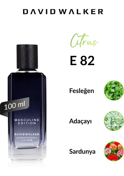 E82 Blues 100 ml Erkek Parfüm | Citrus