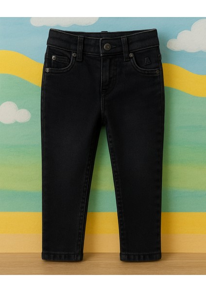 Kız Çocuk Likralı Füme Kot Pantolon fiyatları