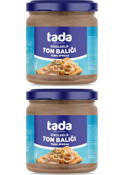 Lezzetin Keyifli Hali Sürülebilir Ton Balığı 175 gr x 2 Adet