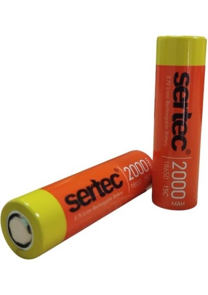 18650 3.7V 2000 Mah 15C Li-Ion Şarjlı Pil fiyatları
