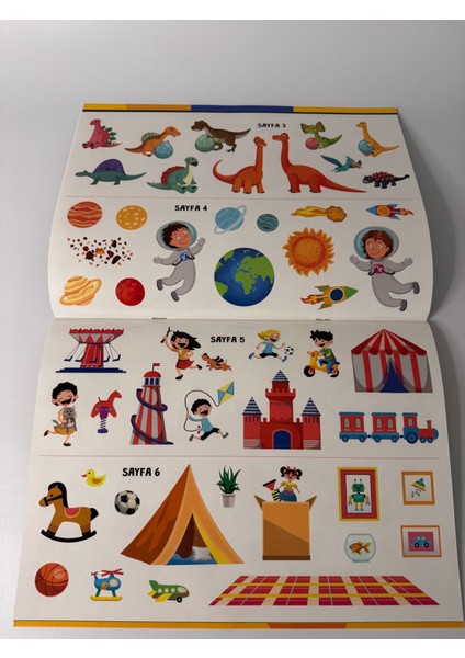 Tükenmez Sticker Oyun Etkinlik Kitabı (100+ Tekrar Kullanılabilir Sticker) Tükenmeyen Sticker Kitap fiyatları