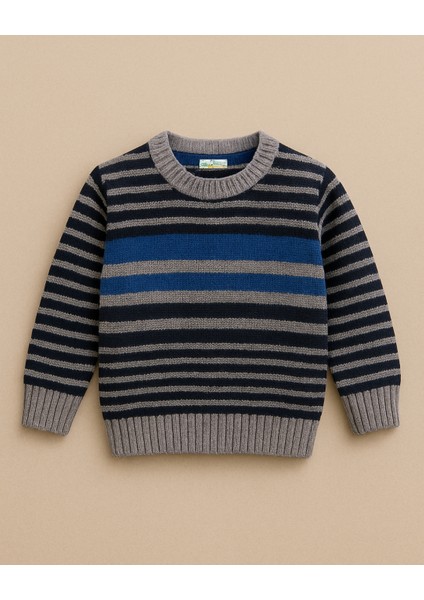 Erkek Çocuk Çizgili Triko Kazak fiyatları