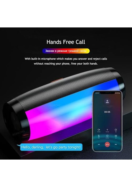 Rgb Işıklı Bluetooth Hoparlör Pluse5 Tws (Beyaz) fırsatları